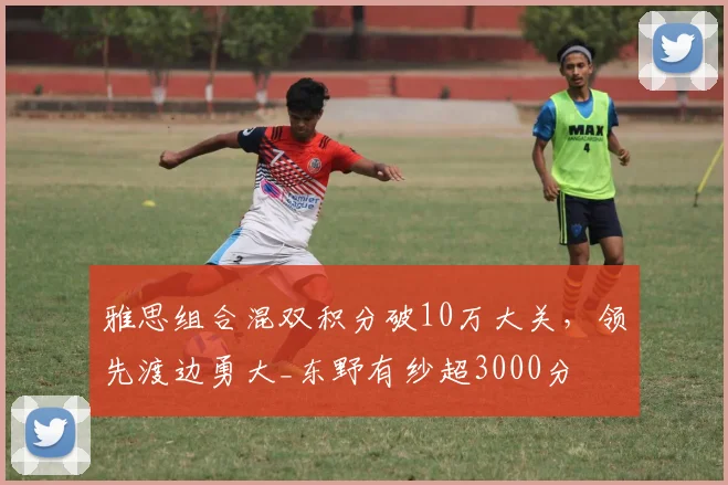 雅思组合混双积分破10万大关,领先渡边勇大_东野有纱超3000分